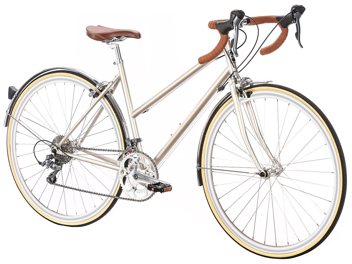 6KU Helen 16spd City Bike - Champagne