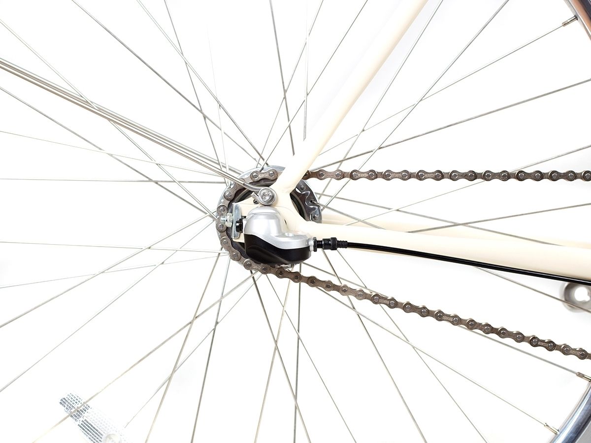 BLB Butterfly 3 speed Town Bike - Natural Beige