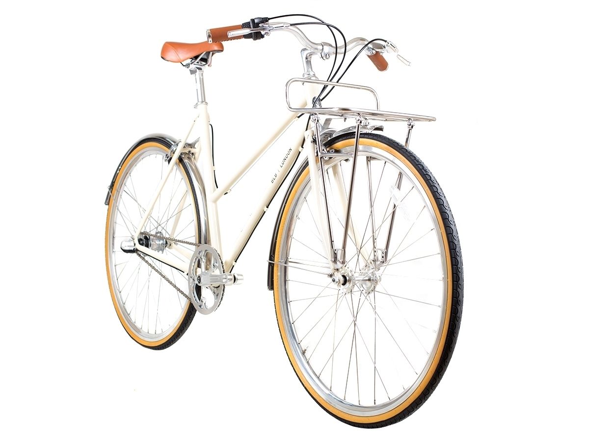 BLB Butterfly 3 speed Town Bike - Natural Beige