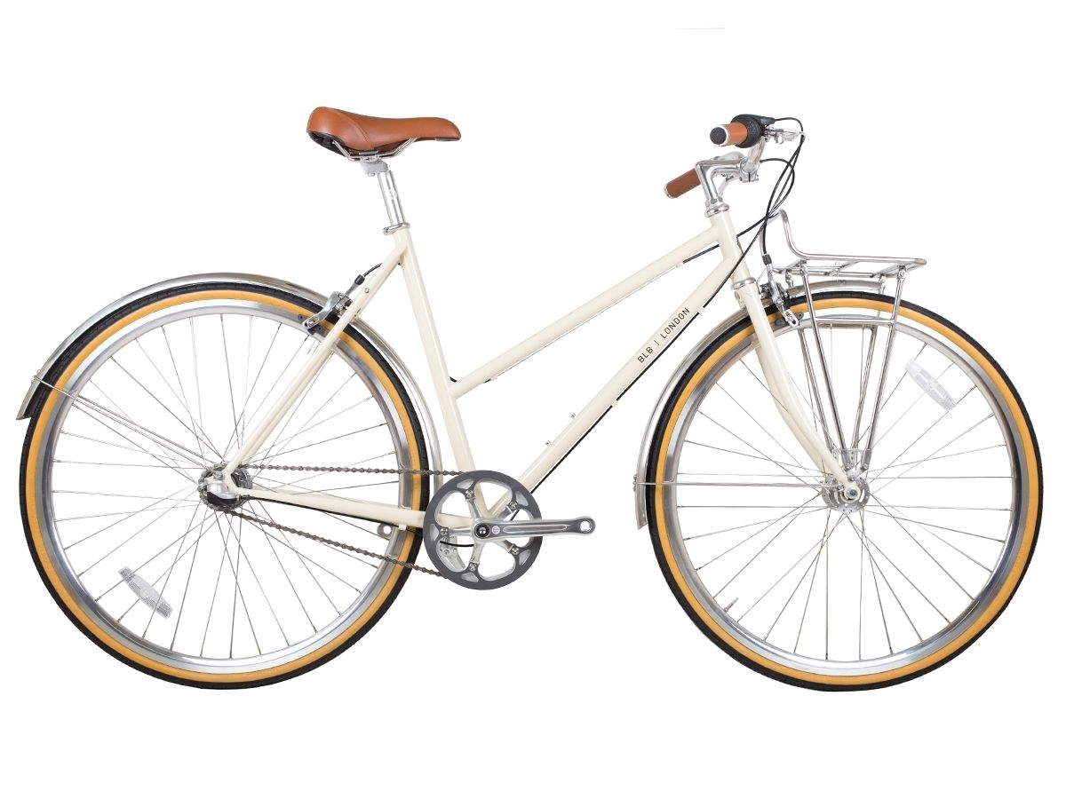 BLB Butterfly 3 speed Town Bike - Natural Beige