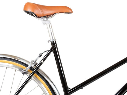 BLB Butterfly 3 speed Town Bike - Black