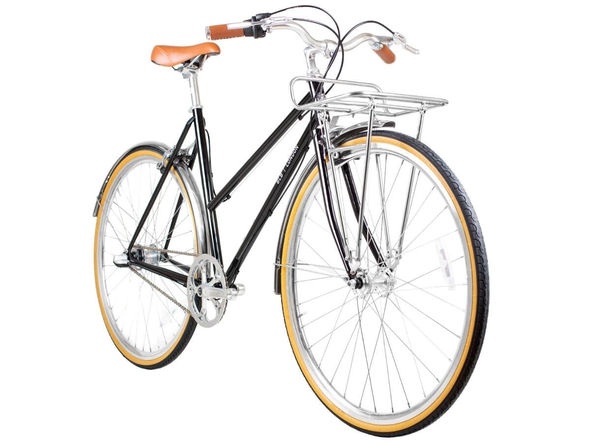 BLB Butterfly 3 speed Town Bike - Black