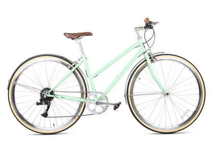 6KU Odessa 8spd City Bike - Elysian Green