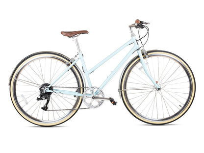 6KU Odessa 8spd City Bike - Maryland Blue