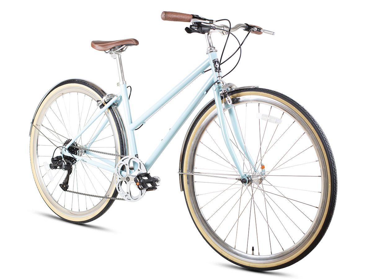 6KU Odessa 8spd City Bike - Maryland Blue