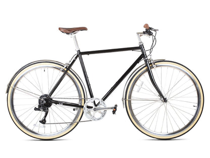 6KU Odyssey 8spd City Bike - Delano Black