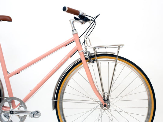 BLB Butterfly 8-speed City Bike - Dusty Pink