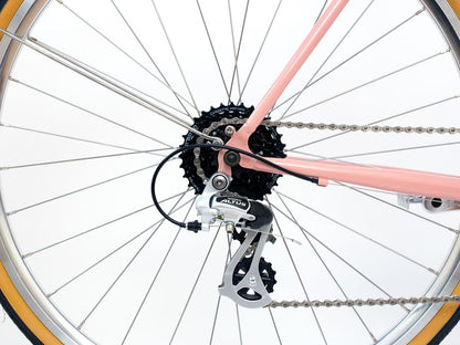 BLB Butterfly 8-speed City Bike - Dusty Pink