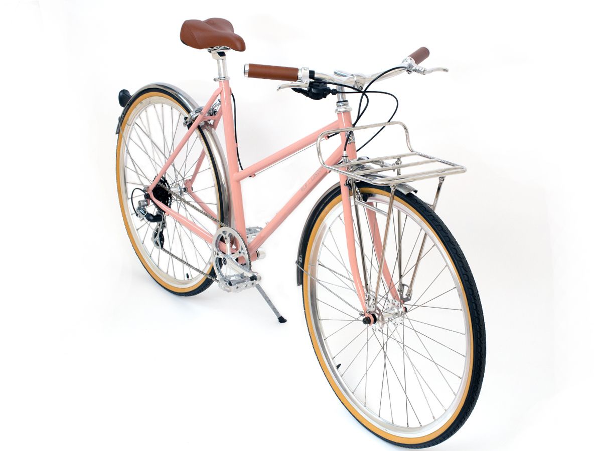 BLB Butterfly 8-speed City Bike - Dusty Pink
