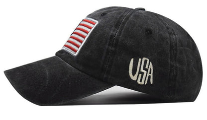 USA baseball cap - Zwart