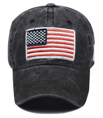 USA baseball cap - Zwart