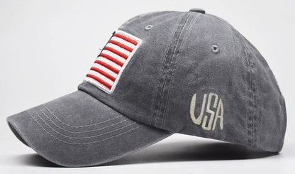 USA baseball cap - Grijs
