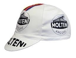 Koerspet / fietspet Molteni - Wit