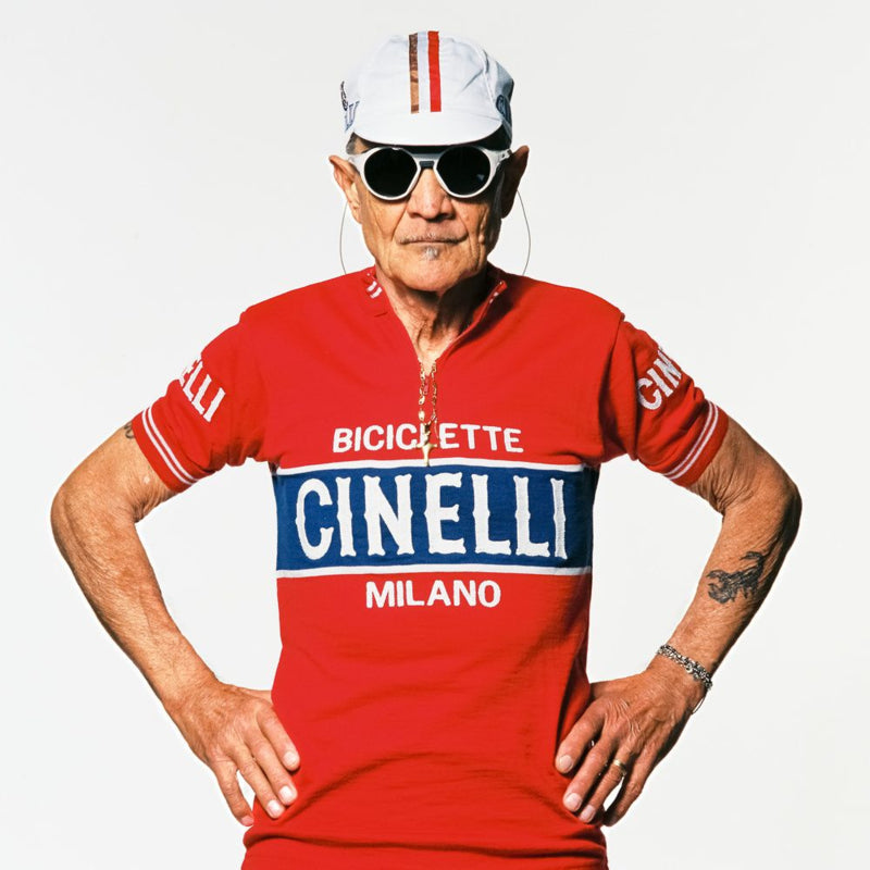 Cinelli Eroica white koerspet / wielrenpet / fietspet