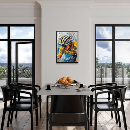 Lance Armstrong Illustration | Fiets Racedecor | Sport Kunst