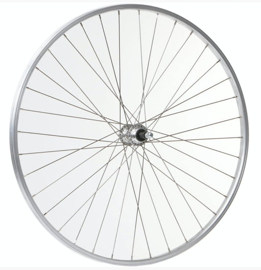 Achterwiel 28'' Aluminium - Zilver