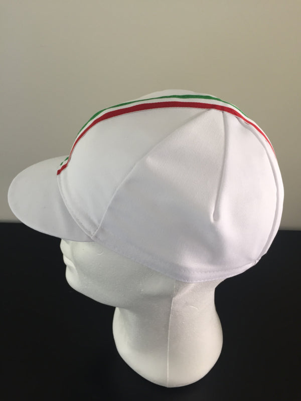 Koerspet / fietspet Italia - Wit