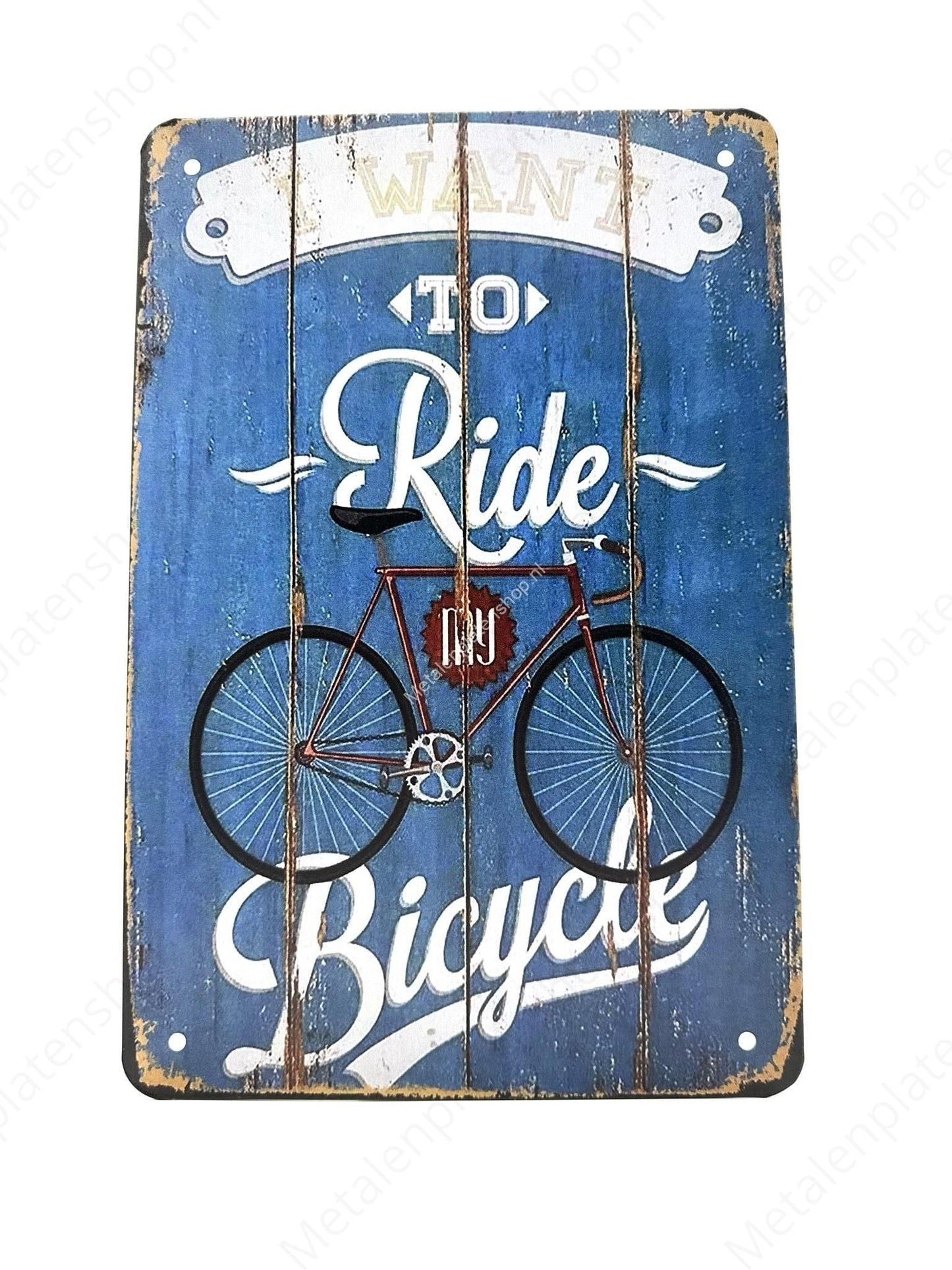 I want to Ride My Bicycle - Fiets
