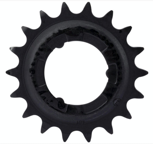 KMC steektandwiel 18 tands voor Shimano - Zwart