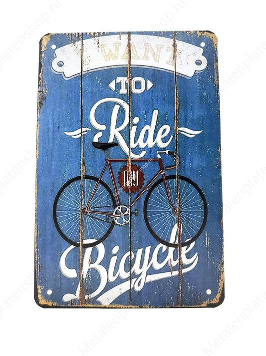 I want to Ride My Bicycle - Fiets