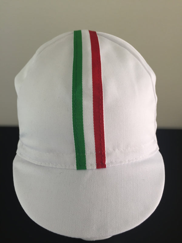 Koerspet / fietspet Italia - Wit
