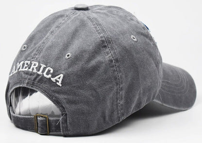 USA baseball cap - Grijs