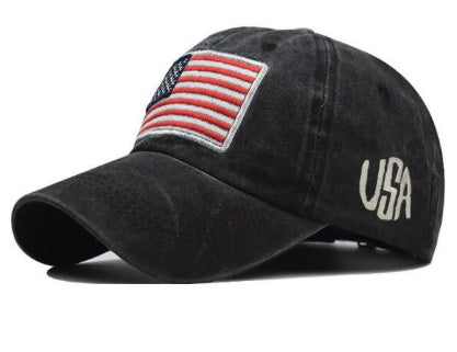 USA baseball cap - Zwart