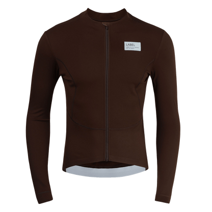 Balance Thermal Long Sleeve Jersey - Earth Brown