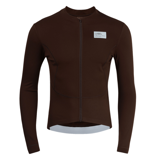 Balance Thermal Long Sleeve Jersey - Earth Brown