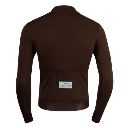 Balance Thermal Long Sleeve Jersey - Earth Brown