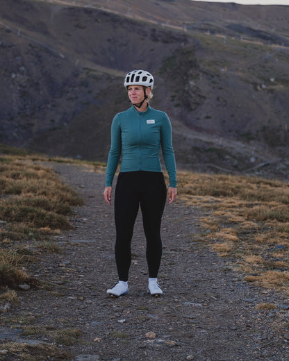 Balance Thermal Long Sleeve Jersey - Ocean Green