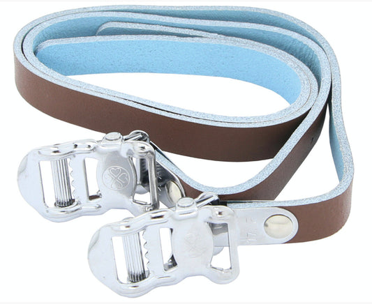 Contec Toeclip riemen - Bruin