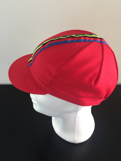 Koerspet / fietspet Italia - Rood