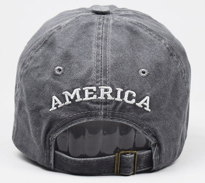 USA baseball cap - Grijs