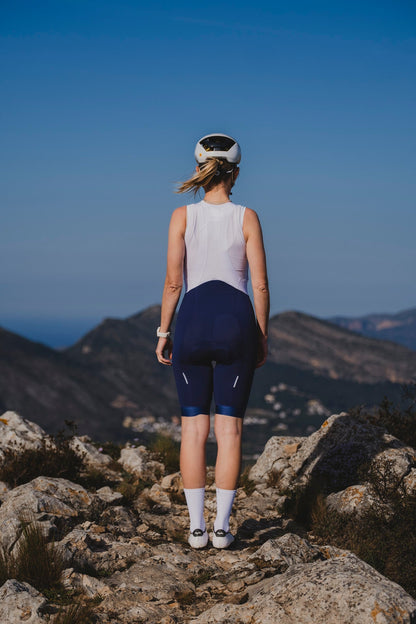 Essentials Women's Bib Shorts - Blue