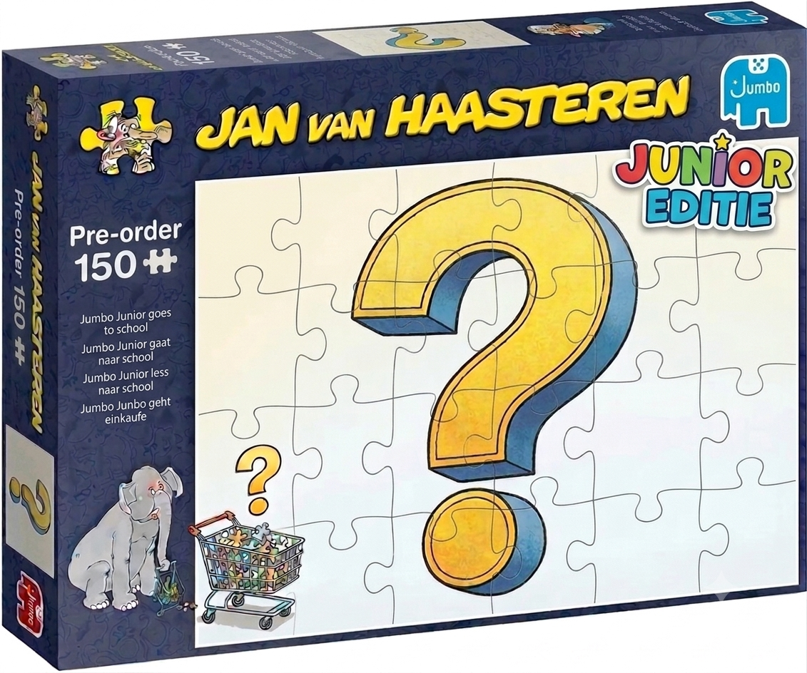 05 September | Jan van Haasteren Junior | Titel volgt  | 150 stukjes